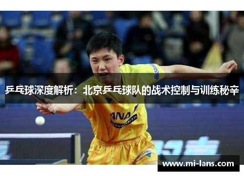 乒乓球深度解析：北京乒乓球队的战术控制与训练秘辛