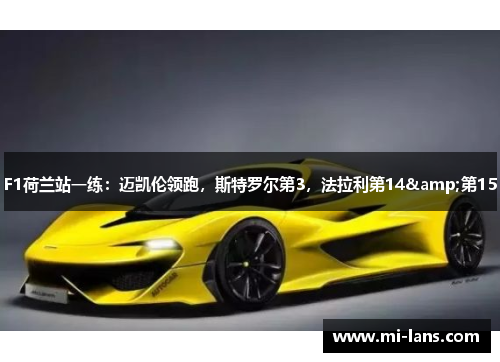 F1荷兰站一练：迈凯伦领跑，斯特罗尔第3，法拉利第14&第15